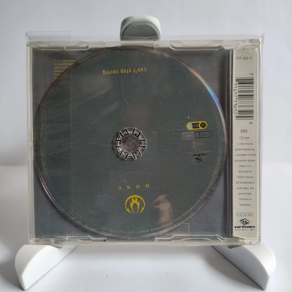 Dune – Can't Stop Raving, Maxi-CD (G+/G), MM-230 - Bild 2 von 2