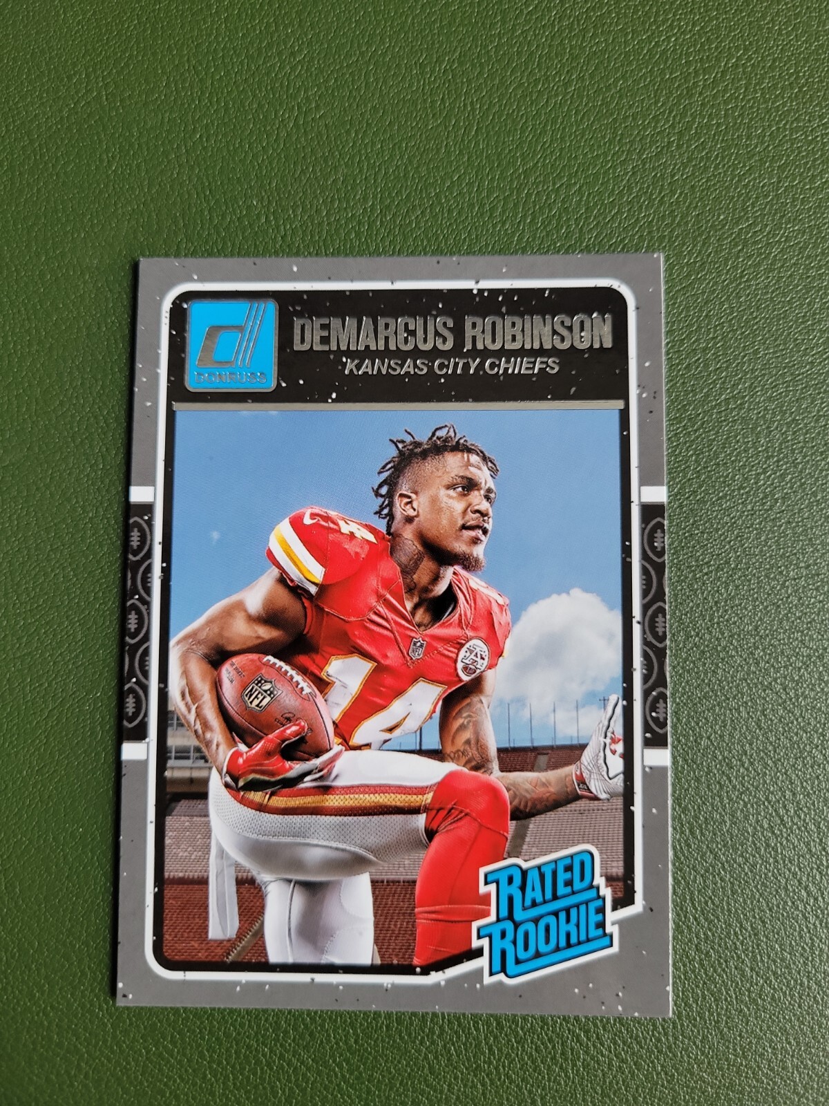 Demarcus Robinson 2016 Donruss Rated Rookies #364 Rookie RC Chiefs Super Bowl!