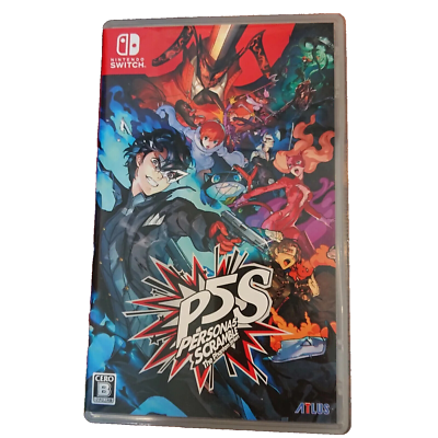 Nintendo Switch PERSONA5 SCRAMBLE The Phantom Strikers Nintendo Switch Persona 5 Scramble The Phantom Strikers NS-2405