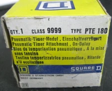 Square D 9999 PTE 180 Pneumatic Timer Attachment