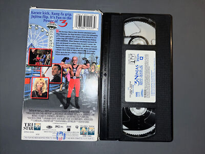 3 Ninjas - High Noon at Mega Mountain (VHS, 1998) HULK HOGAN 1