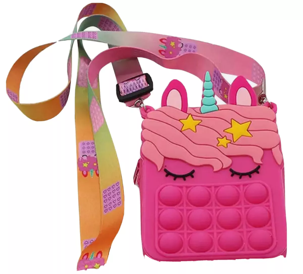 Comorama salvar lineal Cartera Bolso Billetera Para Niñas Ninas De Hombro Monedero De Unicornio  Regalo | eBay