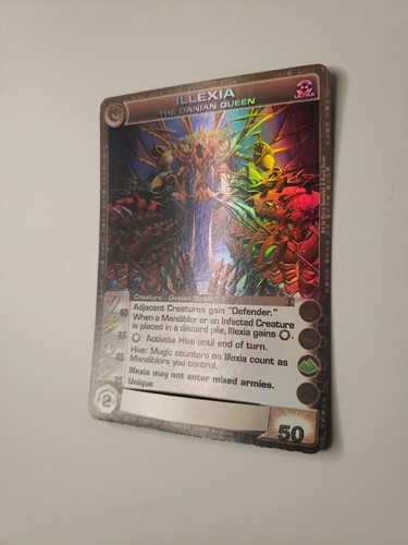 CHAOTIC TCG ILLEXIA THE DANIAN QUEEN ULTRA RARE FOIL CARD (22/100) NEAR MINT - Picture 4 of 17