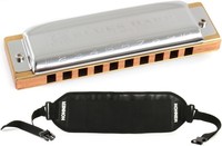 Hohner Blues Harp - Key Of C + Hohner Harmonica Belt - Value Bundle on sale Hohner Blues Harp - Key Of C + Hohner Harmonica Belt - Value Bundle on sale
