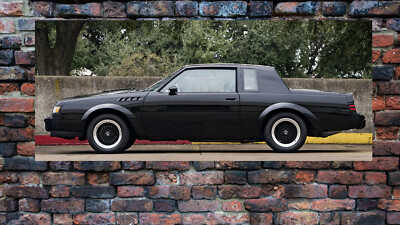1987 BUICK GRAND NATIONAL awesome 48'' x 20'' pano poster 4 feet Garage Art