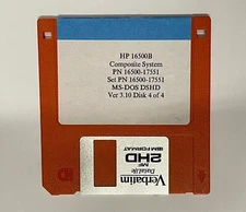 HP 16500-17551 Composite System Disk 4