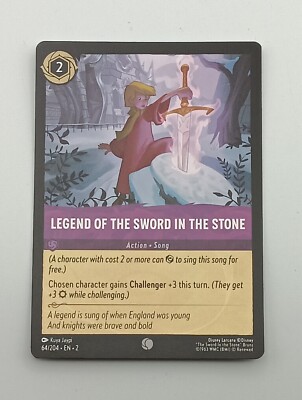 Disney Lorcana TCG Einzelkarte Legend of the Sword in the Stone NM