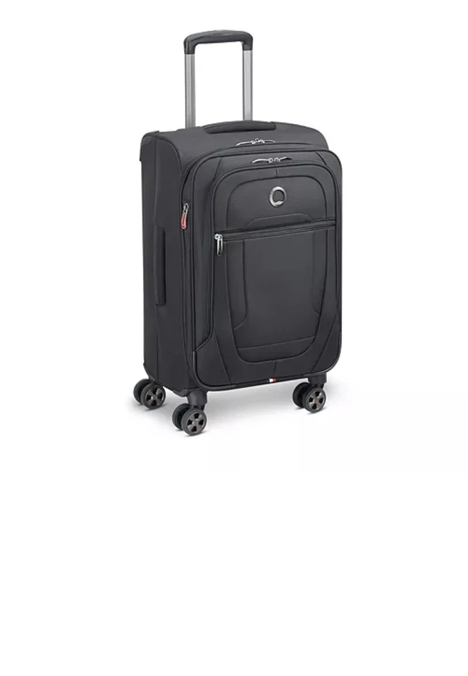 Delsey Paris Helium DLX 22" Spinner Carry On Suitcase Black - Image 3 of 4