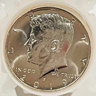 2019-P KENNEDY HALF DOLLAR (ONE) FROM MINT BAG BU UNCIRCULATED UNGRADED