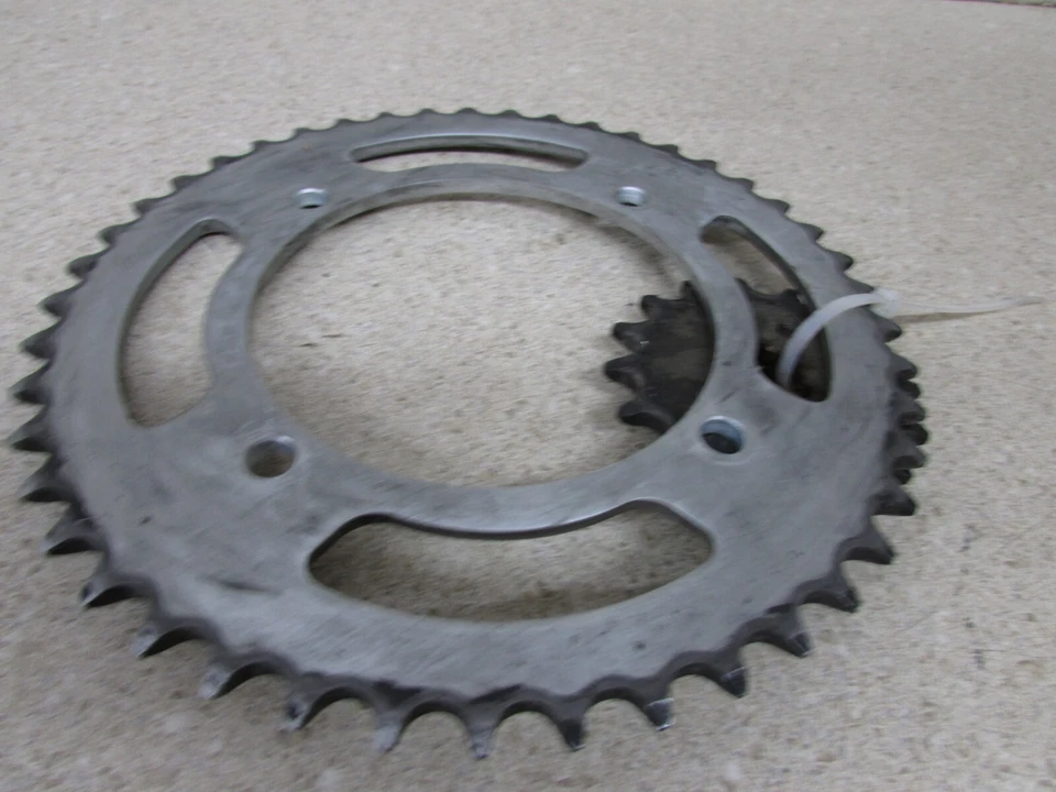 08-22 YAMAHA XV250 V-STAR 95-07 VIRAGO 250 FRONT & REAR SPROCKETS 16/45T - Image 3 of 3
