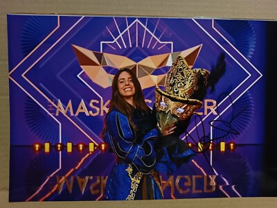 Vanessa Mai Original Autograph Photo Photo Poster 