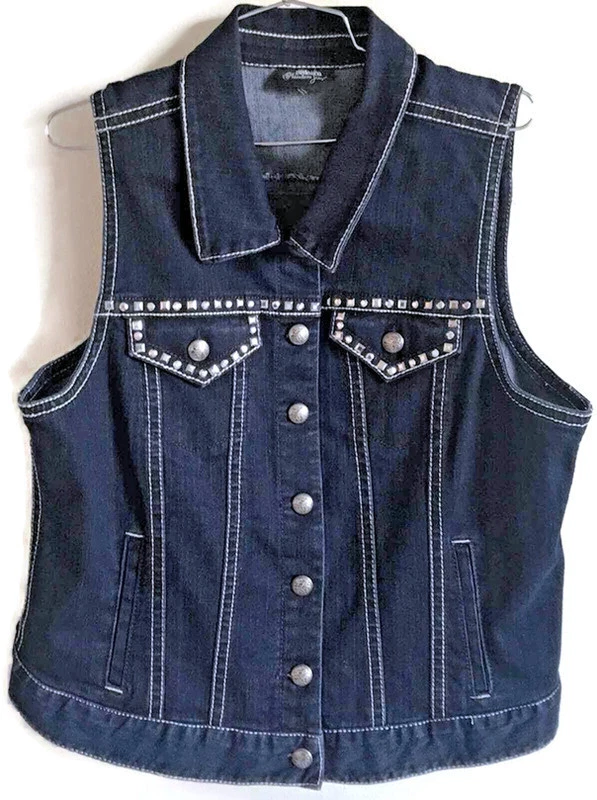 Heavy clearance denim vest