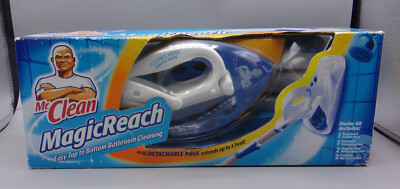 Mr Clean Magic Reach Bathroom Cleaning Tool Starter Kit -Detachable ...