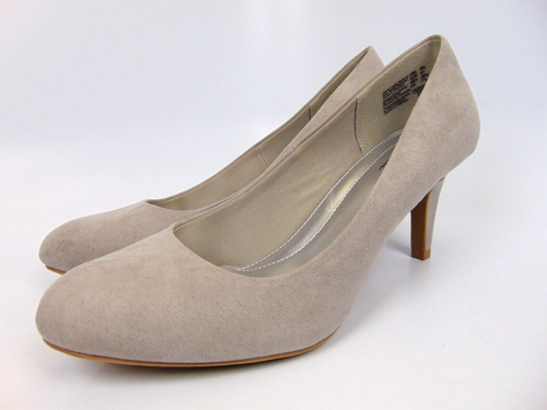 NEW! Comfort Plus Karmen Classic Pump Heel Shoes, Womens Size 9.5 M, Gray - Picture 8 of 12