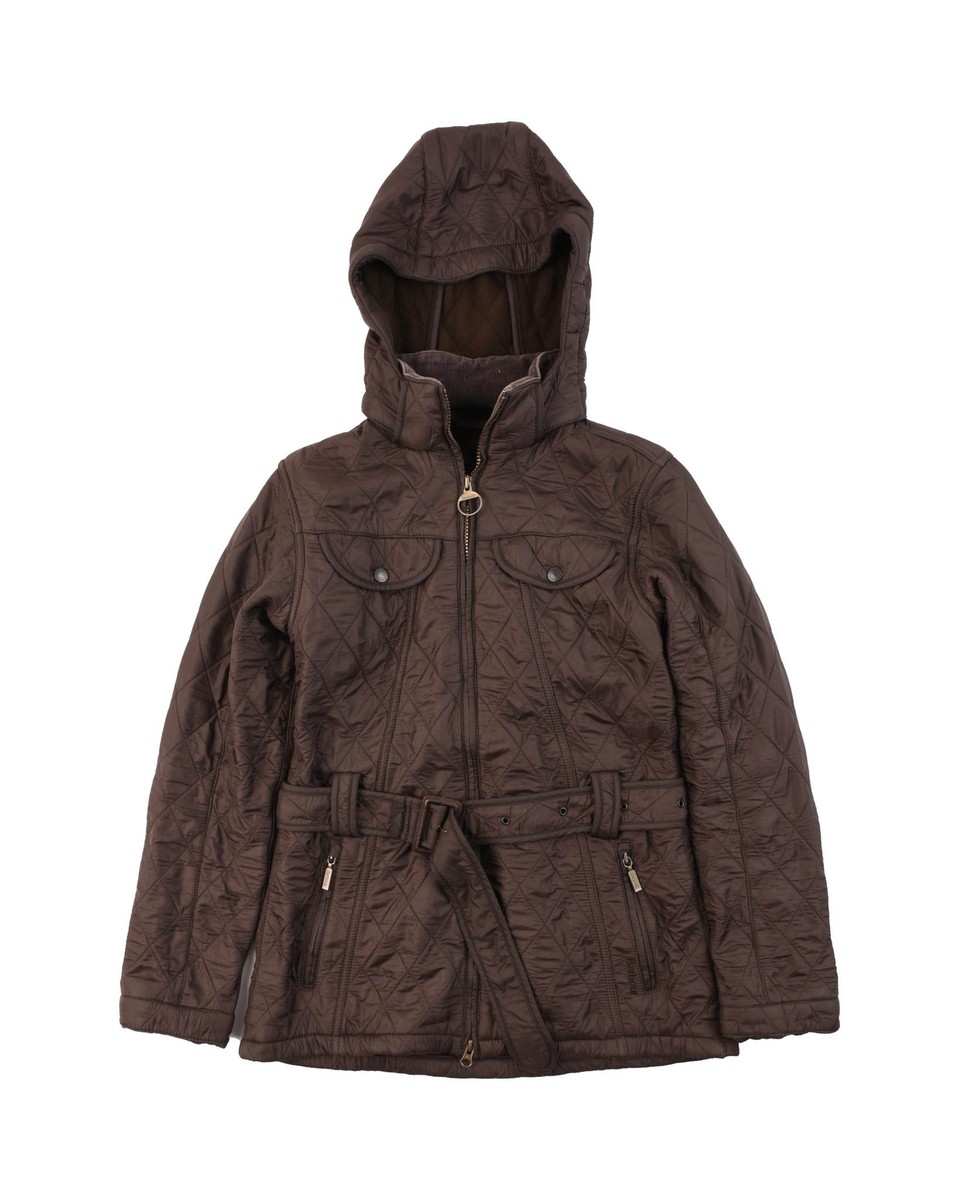 Ladies Barbour Grace Polarquilt Classic Quilt Jacket Size M UK10