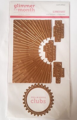 Spellbinders Glimmer Burst Die Set