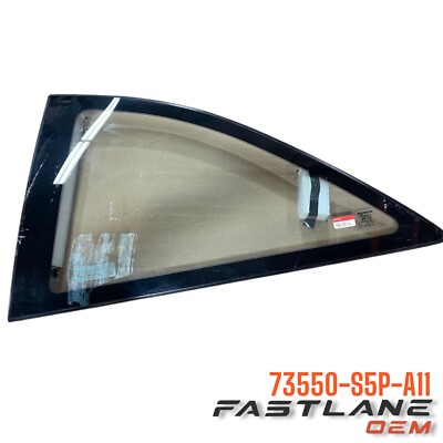 2001-2005 HONDA CIVIC LEFT QUARTER GLASS NEW OEM 73550-S5P-A11