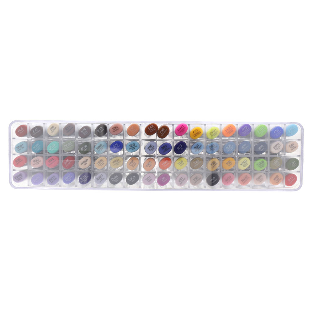 [Only US] Copic Sketch Marker 72 Color Set Artist Markers A, B, C, D, E Type