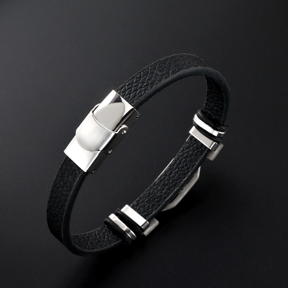 Unisex leather Twelve Constellation Bracelets Cuff Bangle Best Gift