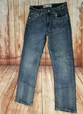 Levi's 505 Boys Jeans Regular Fit Straight Leg 14 Slim 25x27 Blue Jeans