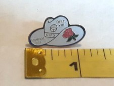 Vtg Stampede City Calgary Alberta GYRO District VIII Lapel PIN ~ Ships FREE