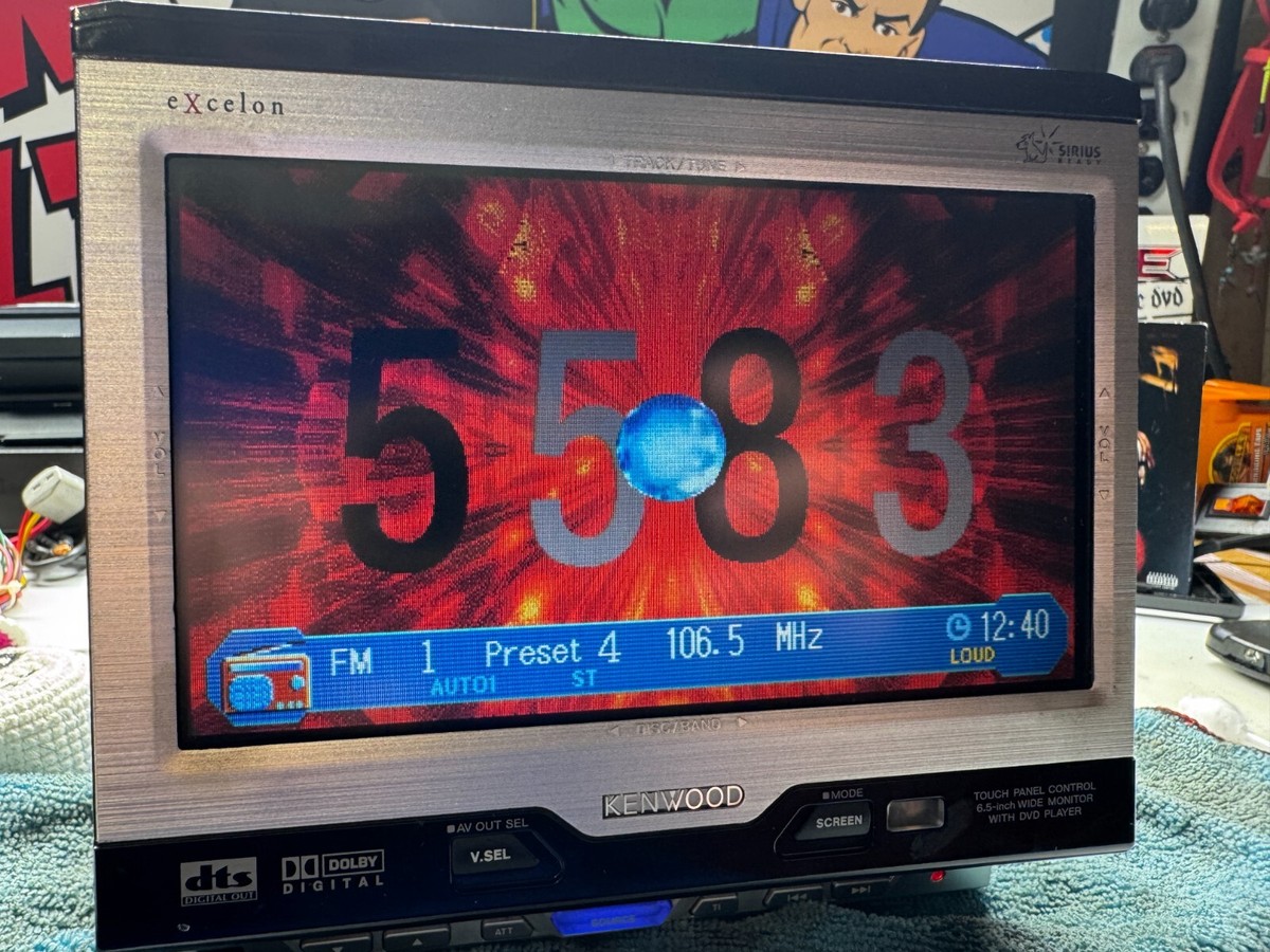 Kenwood Excelon KVT-911 DVD/CD 6.5