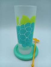 Leonardo Joy Glas Motiv Weintraube 80er Jahre Trinkglas Sammeln Retro Vintage