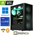 Mesh Gaming PC, Intel Core i9-11900KF, 64GB RAM, 2TB SSD, GeForce RTX 4070, WIFI