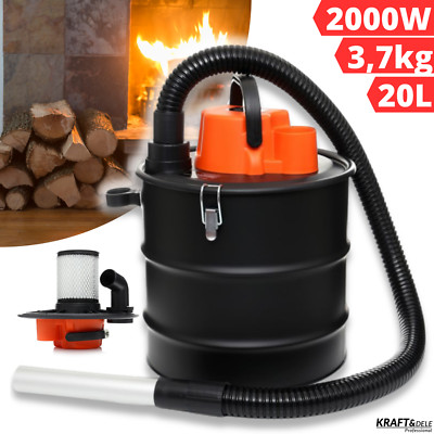 Aschesauger Kaminsauger Elektro Staubsauger Grillsauger Ofensauger 20L 2000W