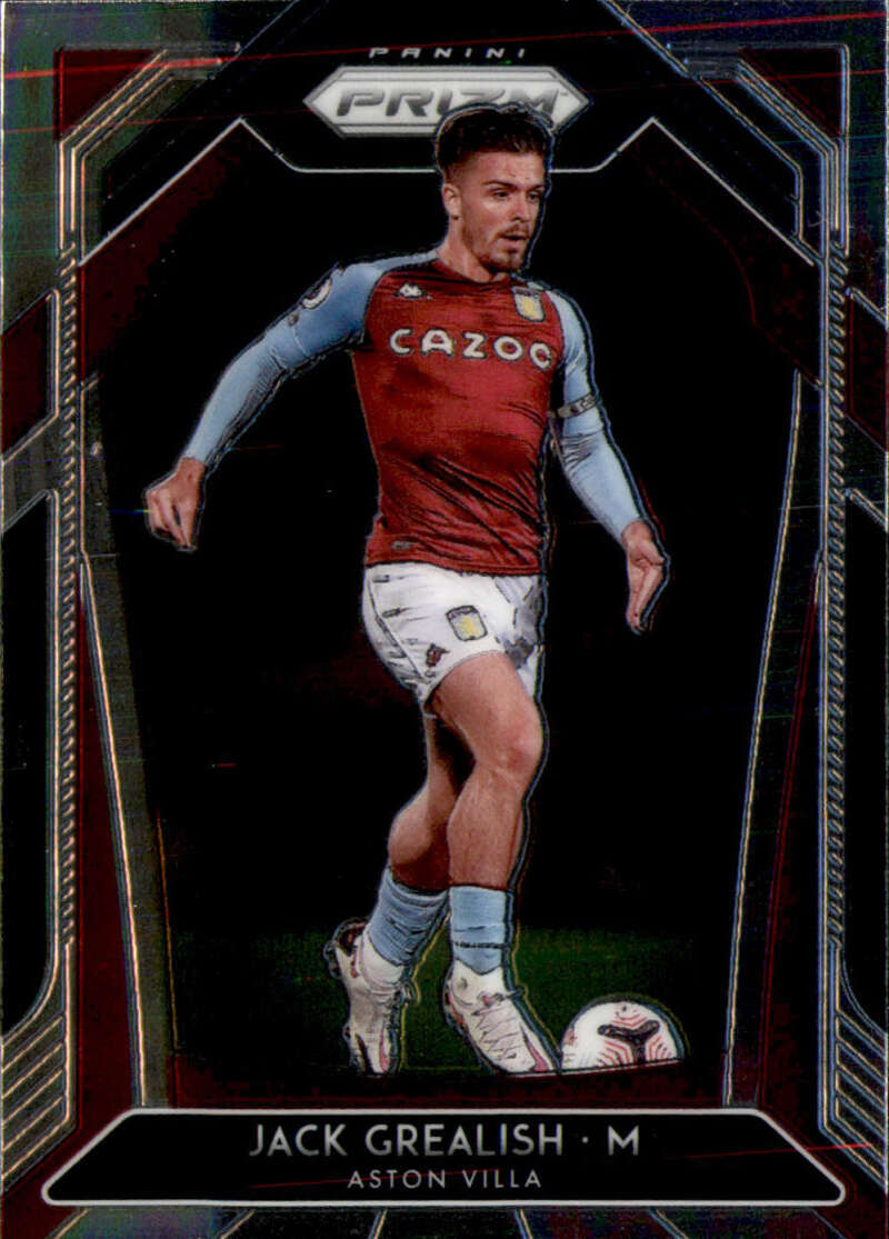 2020-21 Panini Prizm Premier League #279 Jack Grealish Aston