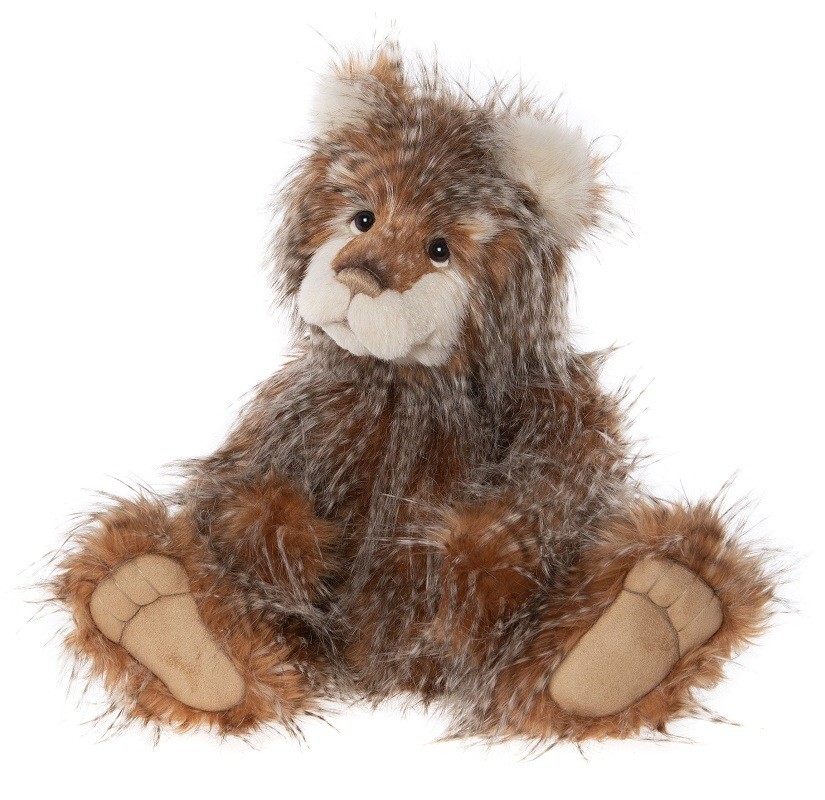 Bonfire Toffee by Charlie Bears - plush teddy bear - CB232306A