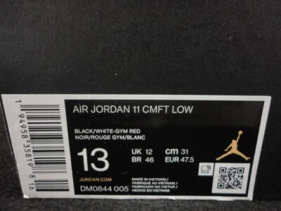 Size 13 - Air Jordan 11 CMFT Low Bred for sale online | eBay