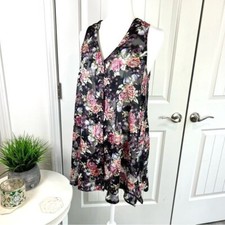 Victoria's Secret Gold Label Vintage lingerie floral sleeveless top womens PS