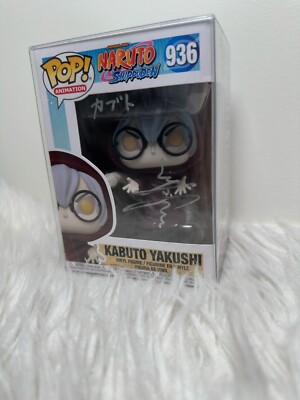 SIGNED Funko Pop #936 Kabuto Yakushi Naruto w/ COA | Nobutoshi Canna Silver