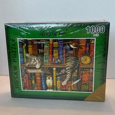 Lovely Cat 1000 Piece Jigsaw Puzzle DCBA GHFE 27 1/2" X 19 1/2" New Sealed