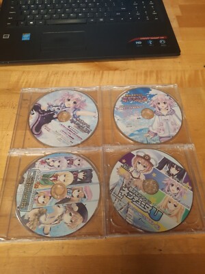 Lot of 5 Hyperdimension Neptunia CD's GOOD CONDITION. NEVER USED.
