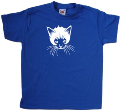 Süßes Katzen Kinder T-Shirt