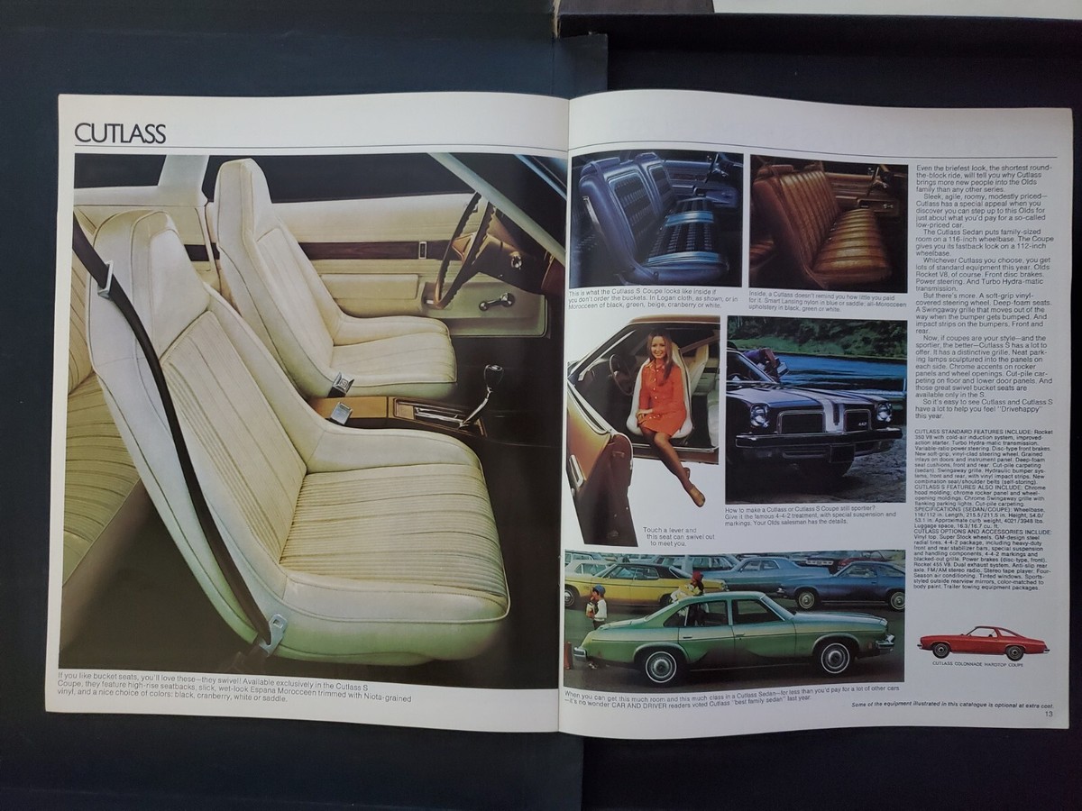 Original 1974 Olds Cutlass Canadian Sales Brochure | eBay