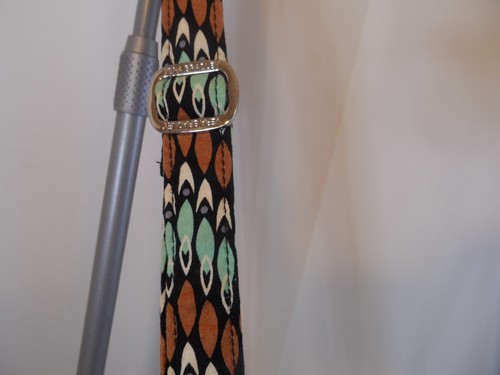 VERA BRADLEY Sierra Stream Crossbody Shoulder Bag Green/Brown Purse 10 x 7 x 2 - Picture 9 of 9