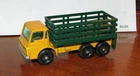 Vintage Lesney Matchbox Superfast 4 Stake Truck Bright Yellow Cab - Rare