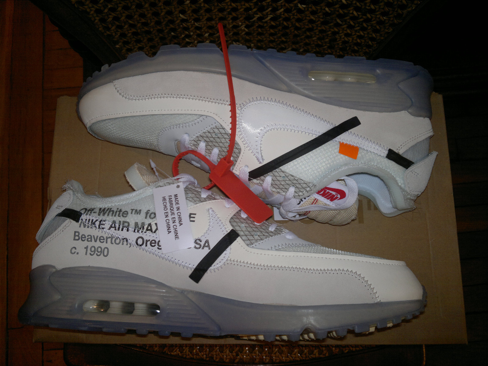 off white air max 90 used
