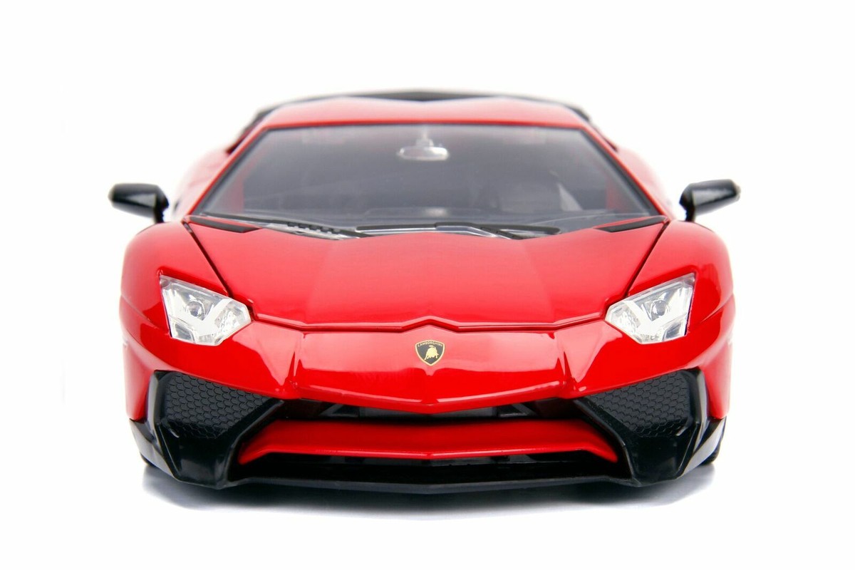 JADA HYPER SPEC LAMBORGHINI AVENTADOR SV RED 1:24 DIECAST