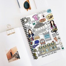 Gilmore Girls Spiral Notebook - Ruled Line