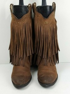 old west fringe boots