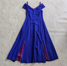Royal Blue Prom Dress Size 10 Off The Shoulder