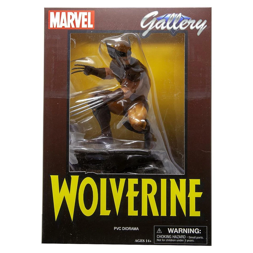 Diamond Select Toys Marvel Gallery X-Men Wolverine Comic PVC Statue - Image 2 of 2