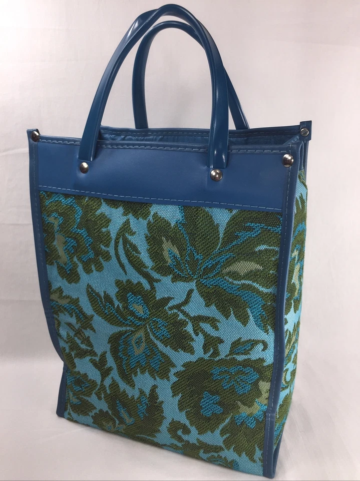 Bolso de Mano Vintage Avon Retro Bolso MCM Cartera Nuevo de Lote Antiguo Paisley Estampado Icónico Años 60’s 70’s Difícil de Encontrar Foto 3 de 4