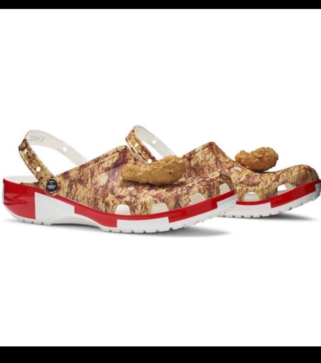 シューズ KFC Rare KFC Crocs Kentucky Fried Chicken Drumsticks Men's 9