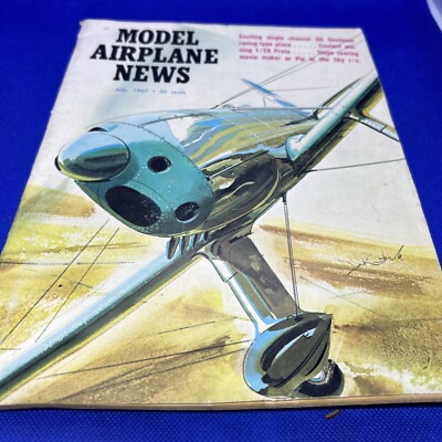 Vintage Model Airplane News Hobbyist Magazine July 1967