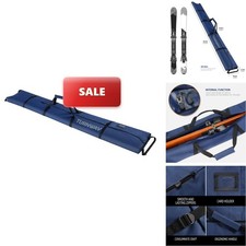TurnWay Ski Bag Transport Skis Up 215 Cm, Poles Extras Waterproof - Men